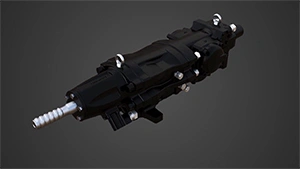 3D Animation of LM16E Hydraulic Drill Drifter