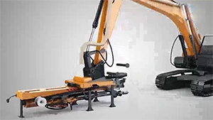 Integrated Hydraulic Rock Drill & Splitter