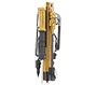 Excavator-Mounted Drill Attachment