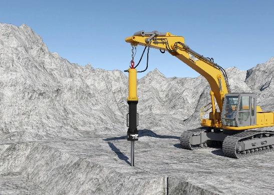 Excavator-Mounted Heavy-Duty Rock Splitter