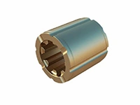 Spline copper sleeve